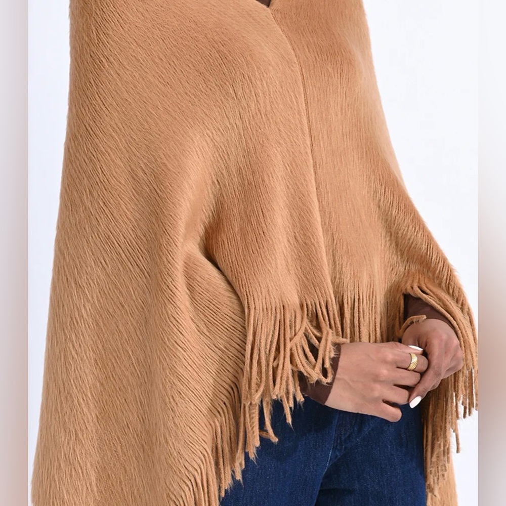 Molly Bracken Fringe Poncho